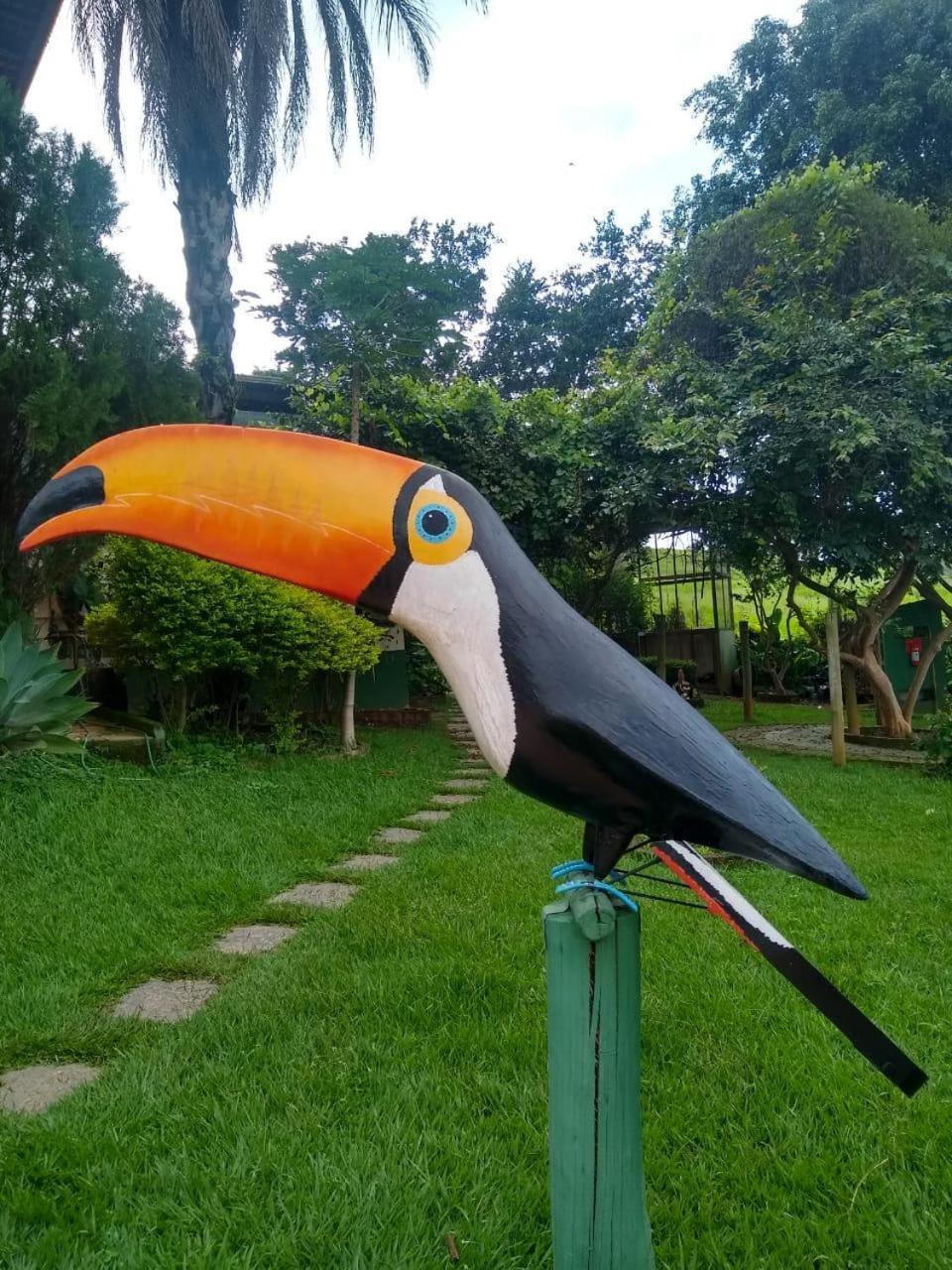 Hotel Fazenda Tucano Capim Branco Exteriör bild